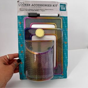 NEW Pen Gear 5pc Locker‎ Accessory Kit Rainbow Limited Edition